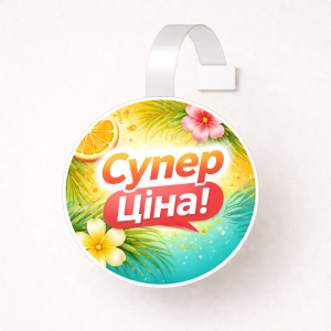 воблер круглий 90 мм