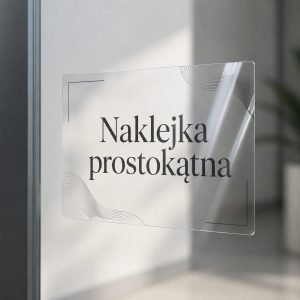 Наліпка прямокутна